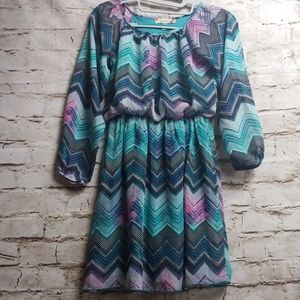 Chevron Print Tunic